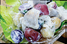 Elf Herring in Sour Cream Potato Salad